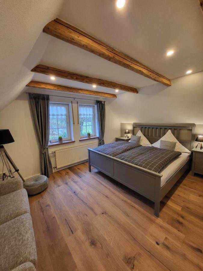Ferienwohnung Kraehling 施马伦贝格 外观 照片